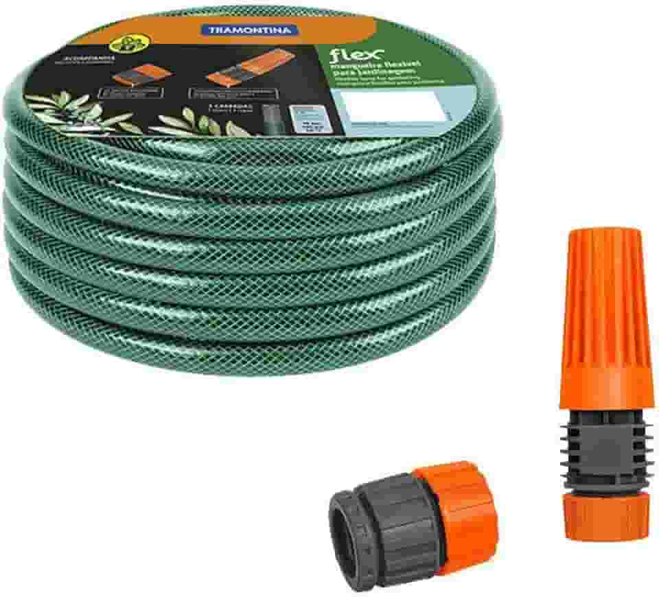 Mangueira Para Jardim 30 Metros Com Esguicho 79172300 TRAMONTINA