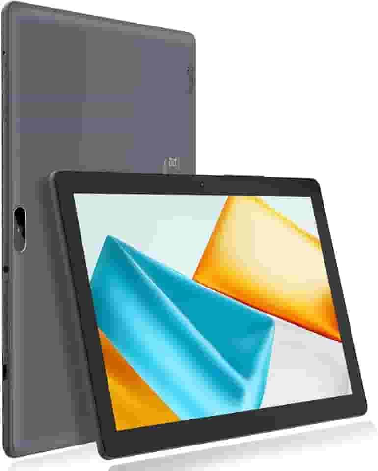 SAIWAN Tablet para celular Android 13 de 10 polegadas com slot SIM, 64 GB de ROM + 2 GB de RAM, tela sensível ao toque IPS, câmera traseira de 8 MP, WiFi, GPS, Bluetooth, USB C, suporta chamadas