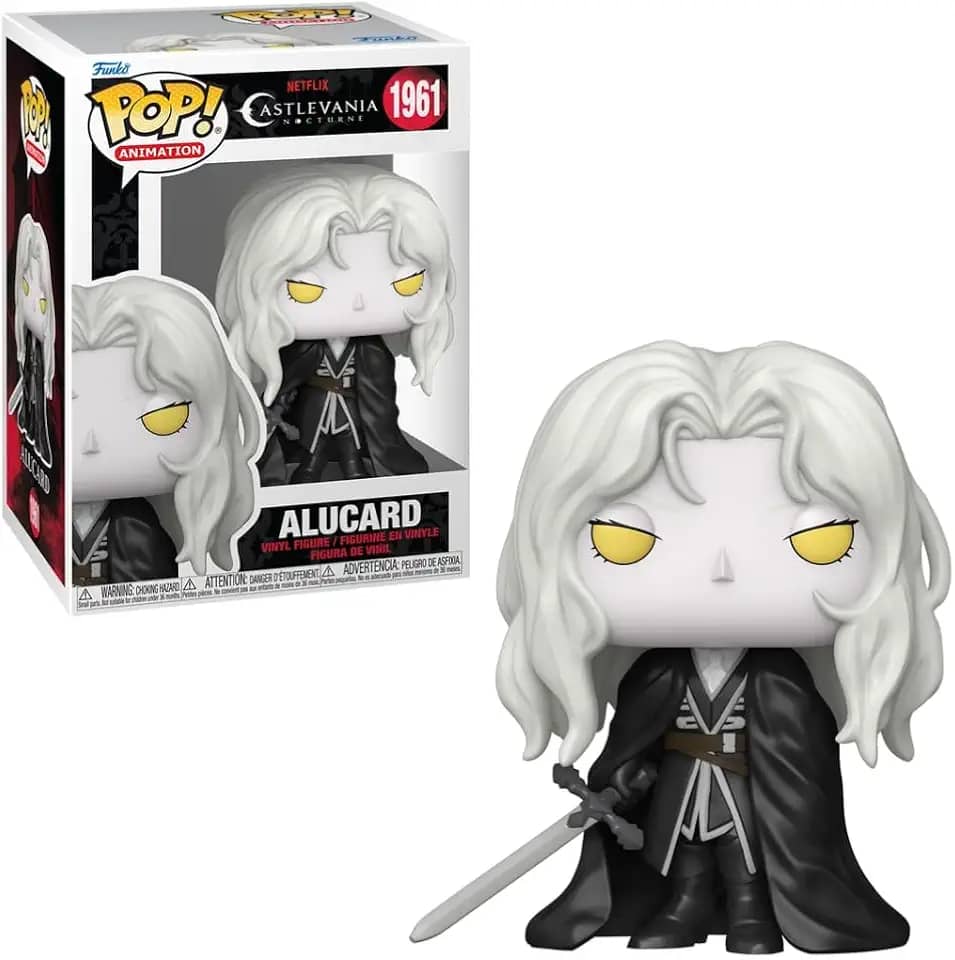 Boneco, Candide, Funko POP! Alucard, Castlevania Noturno - 10 cm