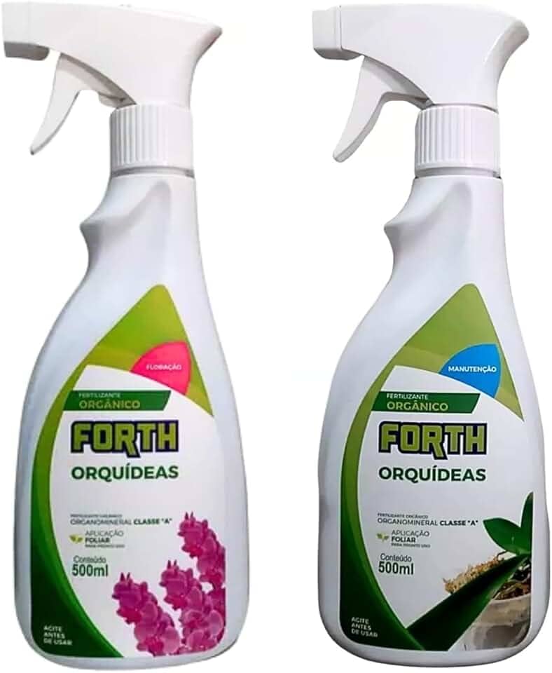Fertilizante Orquídeas Completo Manutenção e Floração 500ml Pronto Uso - Forth Jardim