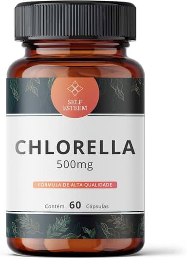 Chlorella 500mg 60 Cápsulas