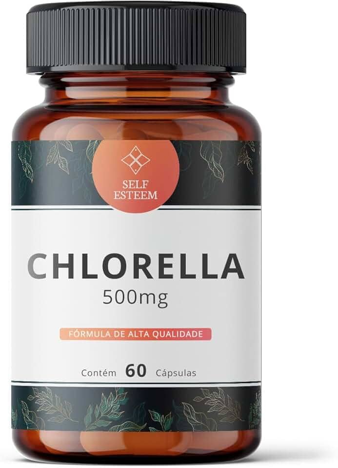 Chlorella 500mg 60 Cápsulas