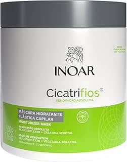 Inoar, Máscara Capilar CicatriFios – Hidratação, Brilho Intenso, Antifrizz e Recuperação dos Fios com Rejucomplex3-500g