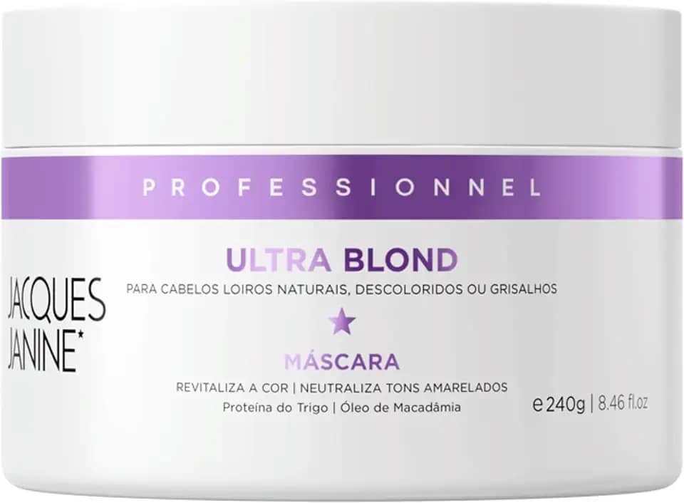 Jacque Janine Máscara Matizadora Ultra Blond 240g