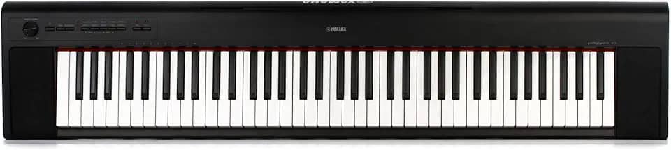 Yamaha Teclado portátil NP32 com 76 teclas - preto