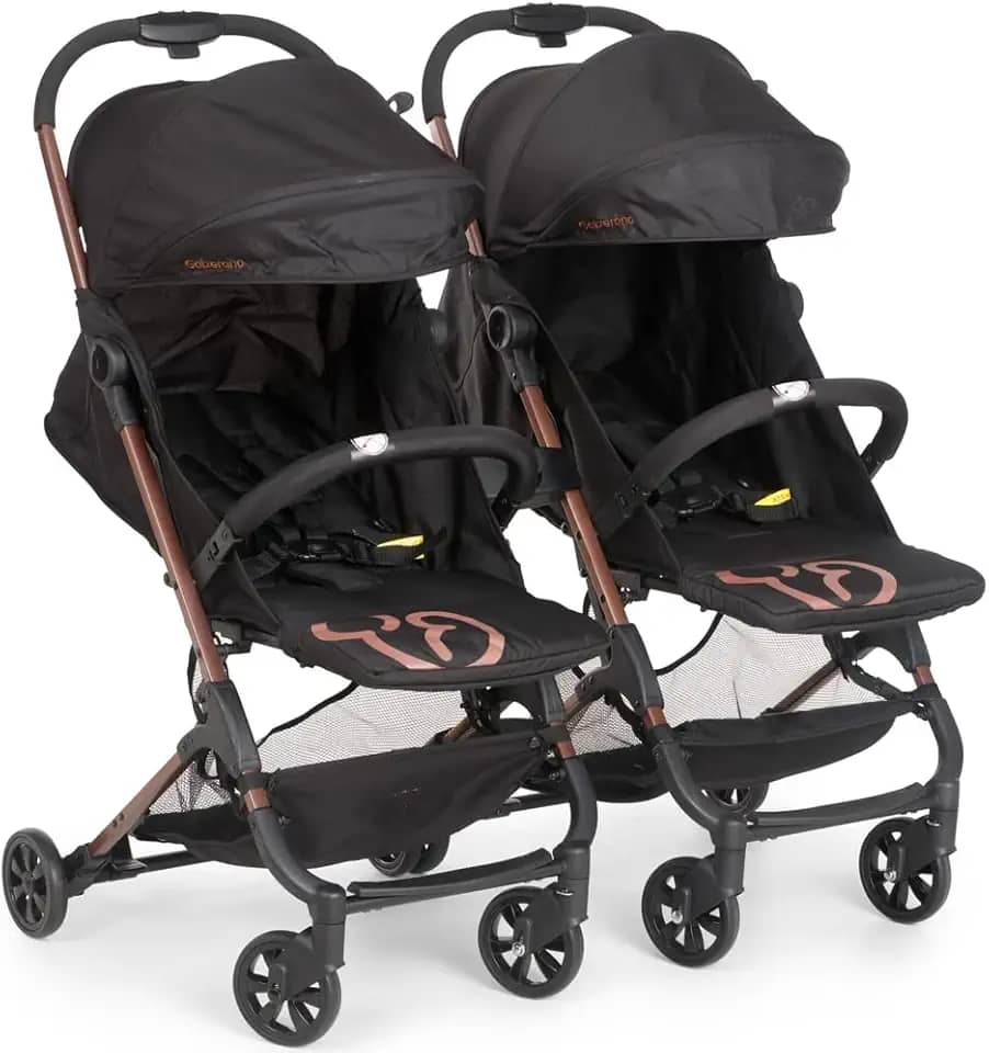 CARRINHO DUOLEE DUO PRETO COBRE (1085DPTC) - GALZERANO
