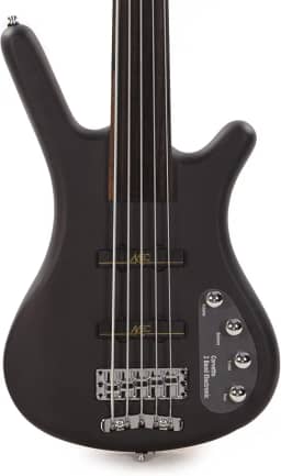 Rockbass 1505080301CAALDAWW Corvette Basic 5 Fretless Nirvana Preto