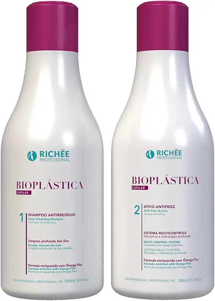 Escova Progressiva Richée Professional Bioplástica Capilar Kit 300ml