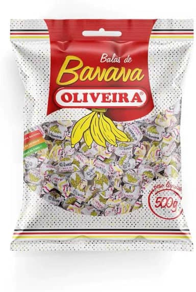 DOCE BALA DE BANANA OLIVEIRA
