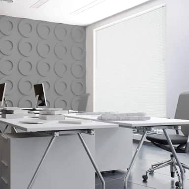 Persiana para Janela com Lâminas Horizontais de PVC 25mm, L 1,00 m x A 2,20 m, Branca