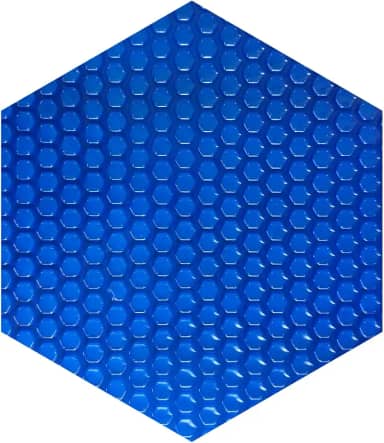 Capa Manta Térmica Para Piscina 7 x 3m Proteção Uv 300 Micras Azul Induplas