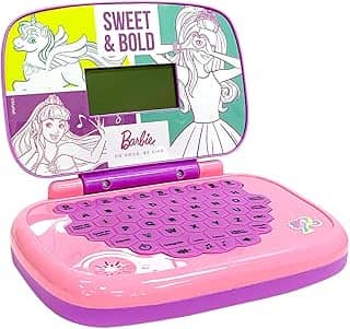 Candide, Laptop Infantil, Barbie, Brinquedo Educativo - Bilíngue