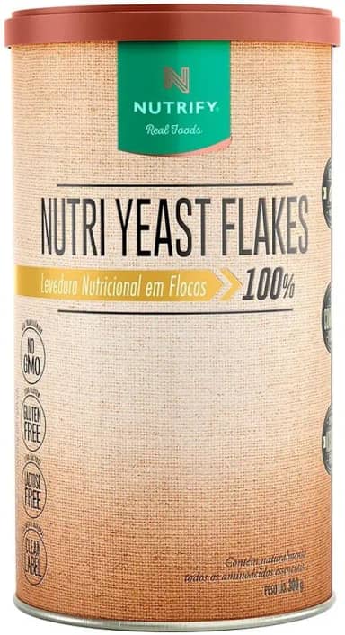 Levedura Nutricional em Flocos Nutri Yeast Flakes Nutrify 300g