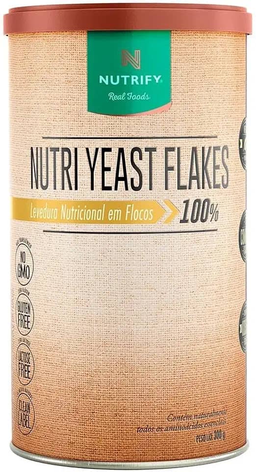 Levedura Nutricional em Flocos Nutri Yeast Flakes Nutrify 300g
