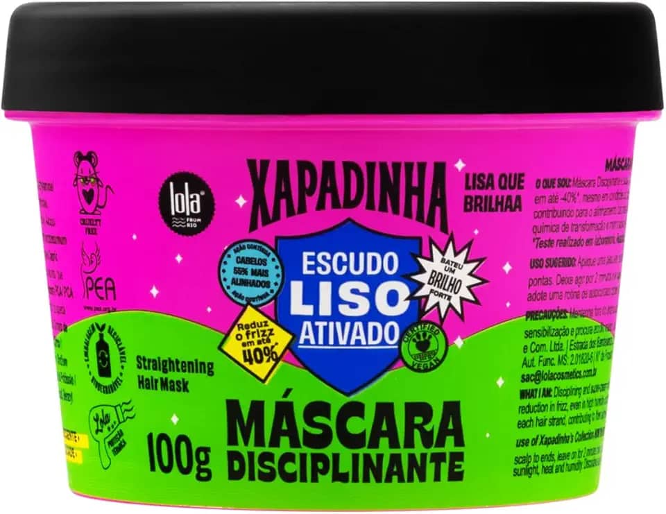 Xapadinha Máscara Disciplinante 100g , Lola Cosmetics