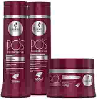 Kit Haskell Pós Progressiva Shampoo 300ML 1 Condicionador 300ML 1 Mascara 300ML