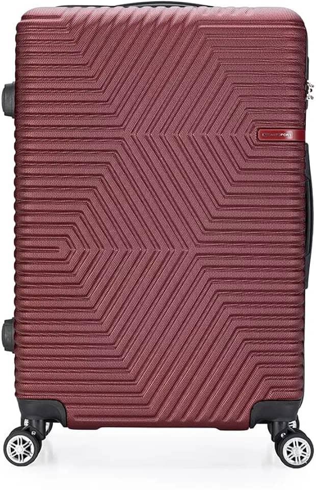 Mala De Mão Viagem Rodas 360° Anac Reforçada Executiva (Bordô)