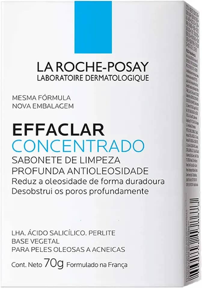 Effaclar Sabonete Concentrado 70G, La Roche-Posay