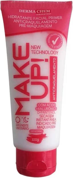 Hidratante Facial Dermachem Primer Anti-Craquelamento Pré Maquiagem - 100g