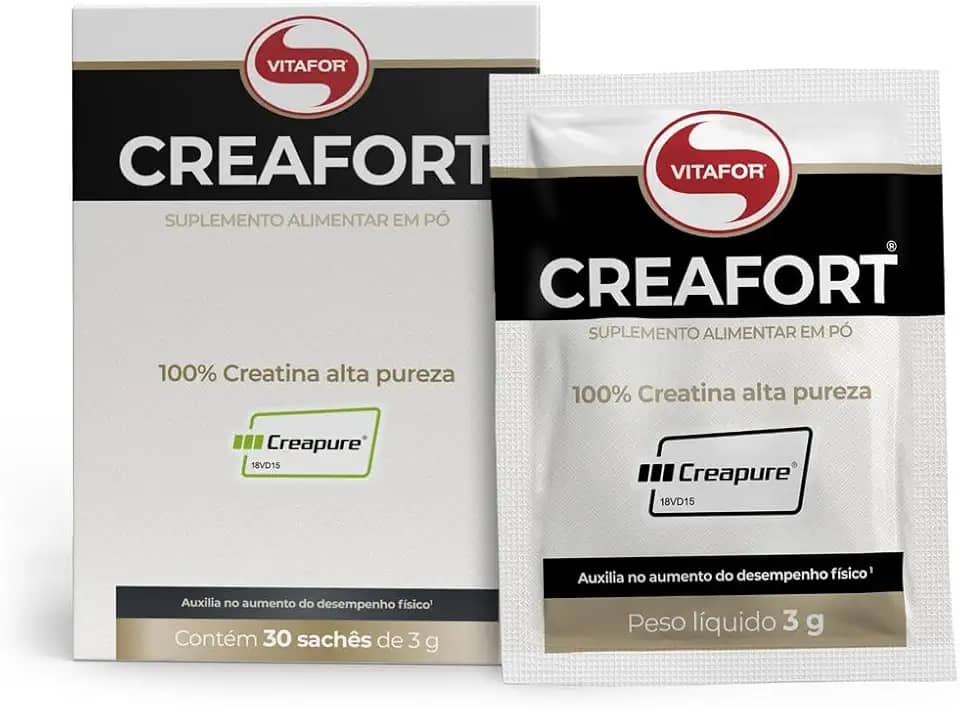 Vitafor - Creafort Creatina Creapure - 30 Sachês 3g