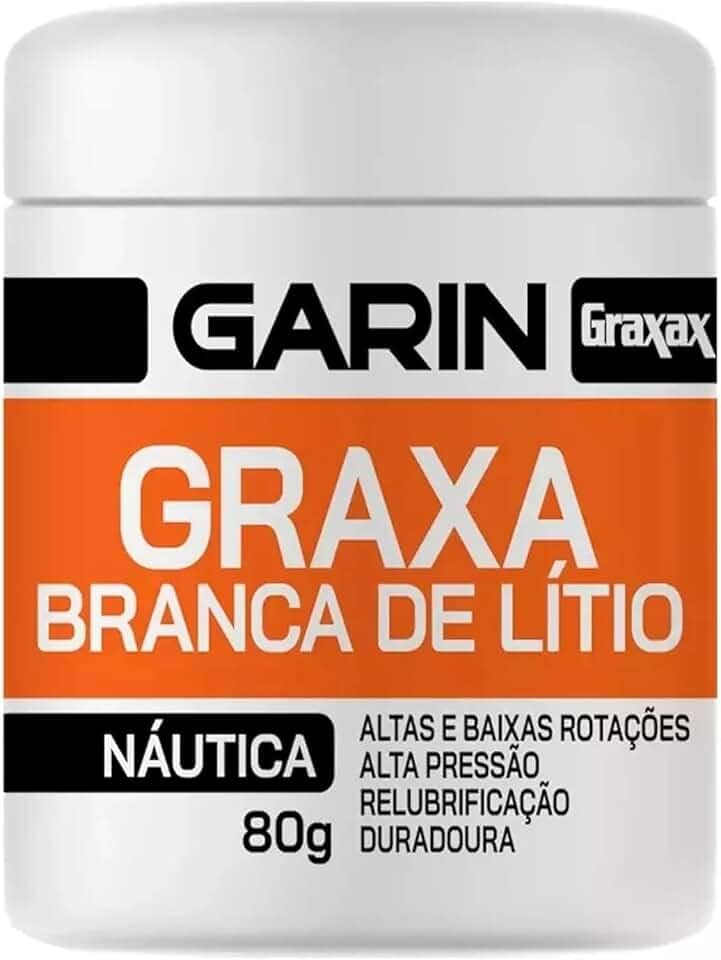 Graxa Branca De Lítio Lubrificante Automotivo Náutico Resistente A Água