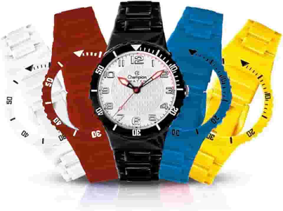 Relógio Unissex Champion Troca Pulseiras Cp38086XP