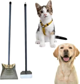 Pá Coletor De Fezes Coco Dejetos Animais Cachorro Cães Gatos Felinos Leve Portátil