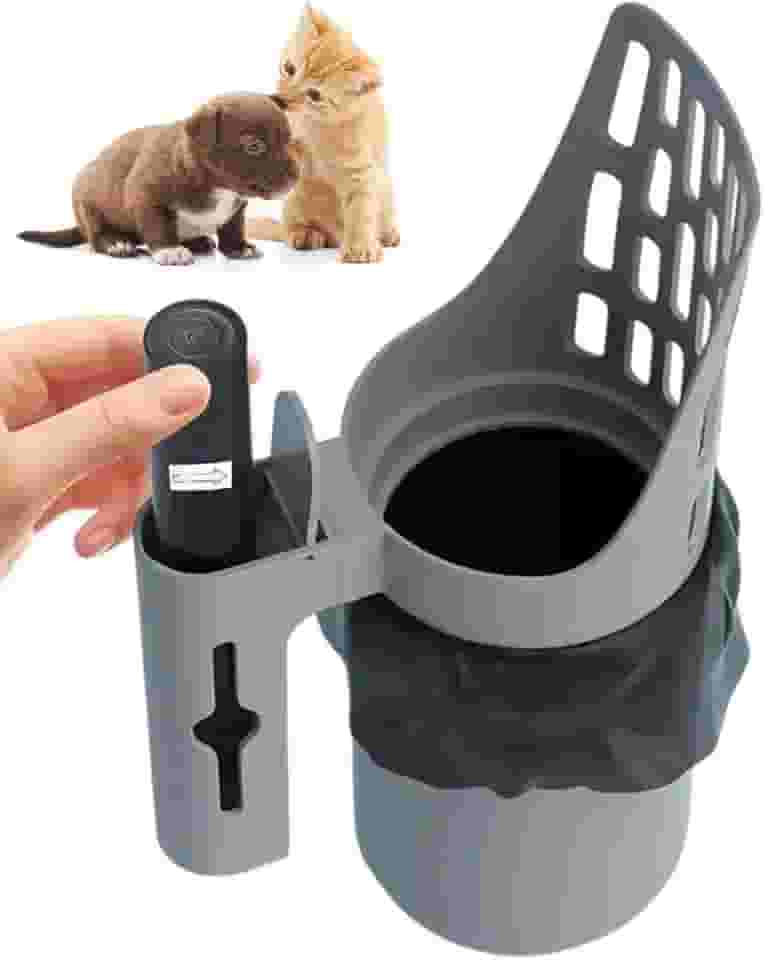 Coletor de Fezes Coco Cachorro Pet Cao Gato Pa Higienica Saquinho Animal de Estimaçao Caixa de Areia Passeio Limpeza