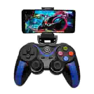 Controle Gamer G7 V1 – Controle Sem Fio Bluetooth para Celulares, Tablets, PS3, PS4, PC e Smart TVs com Bateria de Longa Duração (Azul)