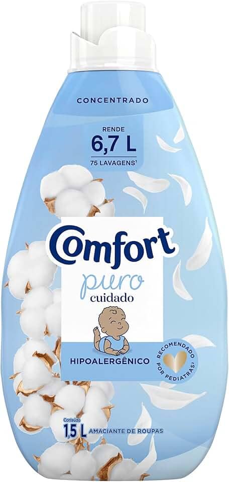 Comfort Amaciante Concentrado Puro Cuidado 1,5L