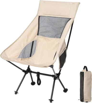 acampamento dobrável ultraleve dobrável suporte assento acampamento, capa150 kg, cadeira portátil ao ar livre com bolsa transporte para camping, caminhadas, pesca, jardim