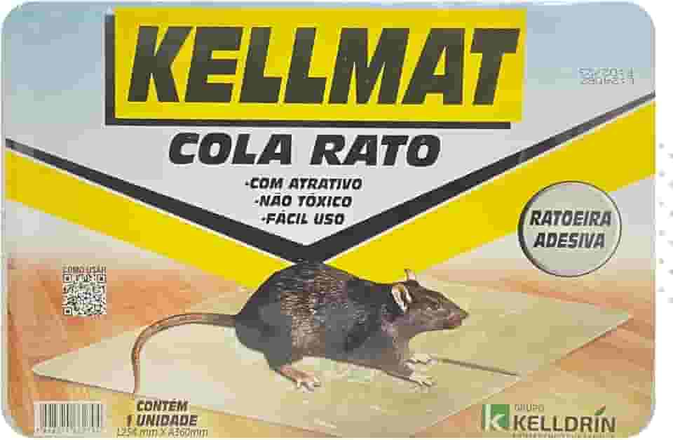 Kellmat Raticida Cola Rato - 5 Unidades