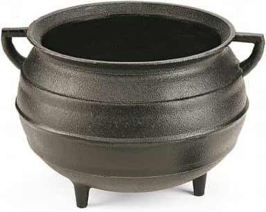 Caldeirão Ferro Tradição Tripé 10 Litros S/Tampa - Panela Mineira