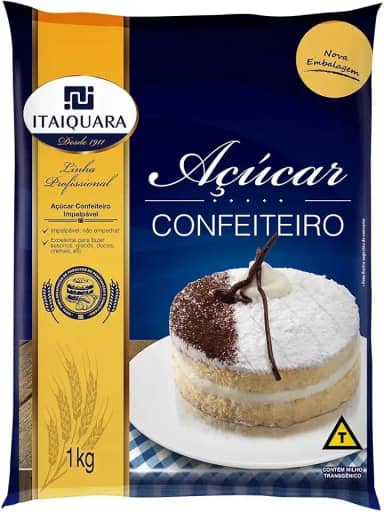 Açúcar de Confeiteiro 1kg - Itaiquara