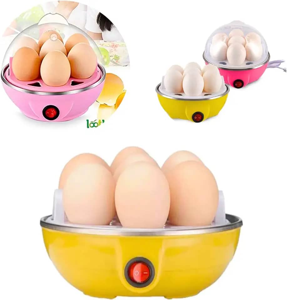 Panela Eletrica Para Cozinhar Ovos 110 Volts Cozedor Eletrico Egg Cooker Cores Sortidas