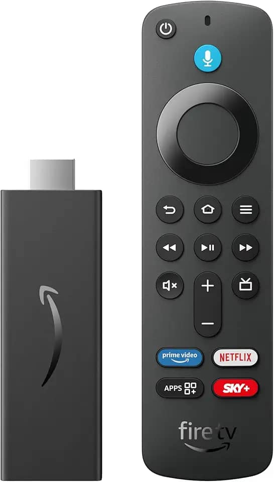 Fire TV Stick HD (Geração mais recente) | Com controle remoto por voz com Alexa (inclui comandos de TV), controles de casa inteligente e streaming em HD