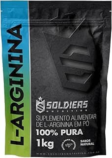 Arginina 1Kg - 100% Pura Importada - Soldiers Nutrition