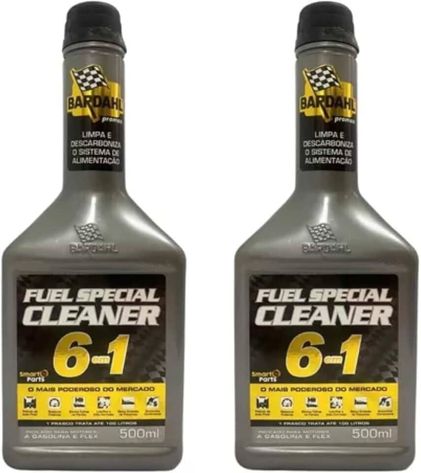 Kit Aditivo Combustível Bardahl 6 em 1 Fuel Special Cleaner, 2 Unidades de 500ml
