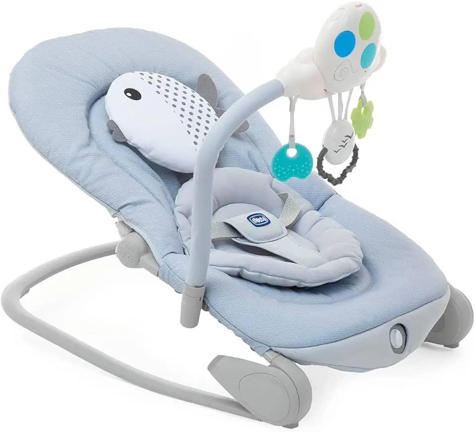 Cadeira de balanço Chicco Balloon Dot Regulavel Azul - 79652390000