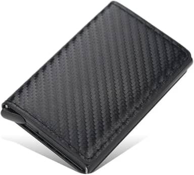 Carteira Porta Cartão Slim com Proteção Antifurto RFID Compacta Eficiente e Elegante