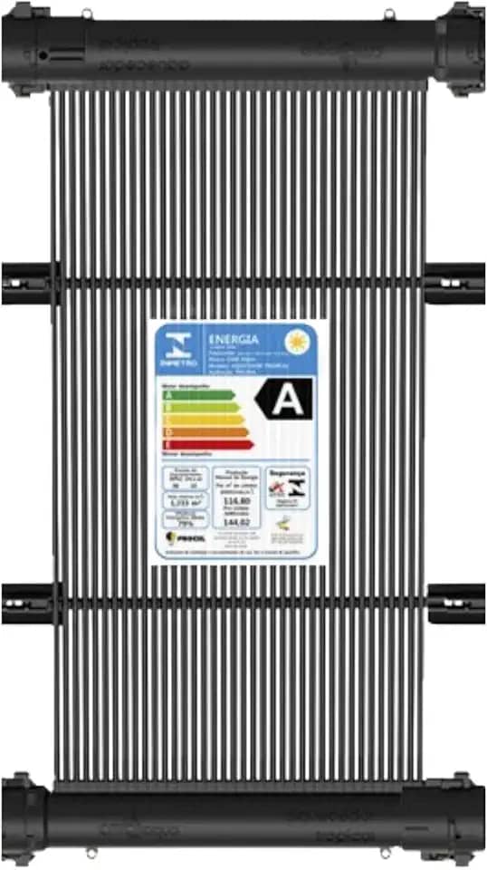 Placa Coletora Aquecedor Solar para Piscina (5,00x0,33m) TekSol-50