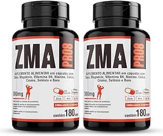 Floral Ervas do Brasil, Zma Pro8 2x 180cap Magnésio Zinco Boro Cromo Selênio Cálcio