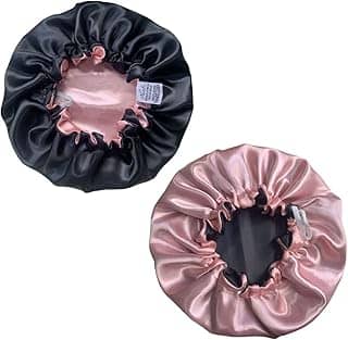 Touca De Cetim Antifrizz com Regulador Cabelo Cacheado Niale