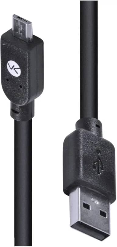 Cabo USB X Micro USB 2.0 2M Preto MUSB-2 - Vinik
