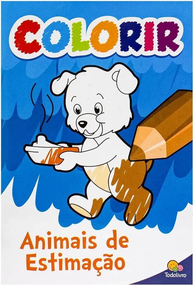 Animais de estimacao para colorir