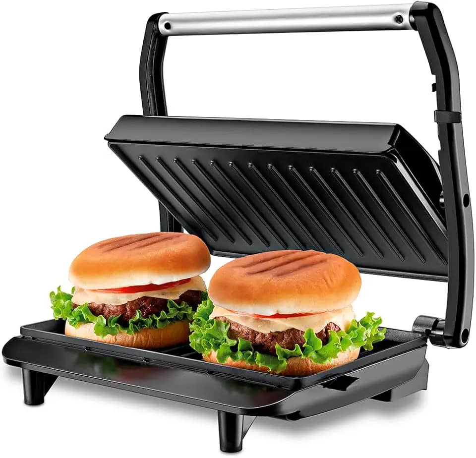 Press Grill Sanduicheira Master Press, Mondial, Preto/Inox, 1000W, 220V - PG-01