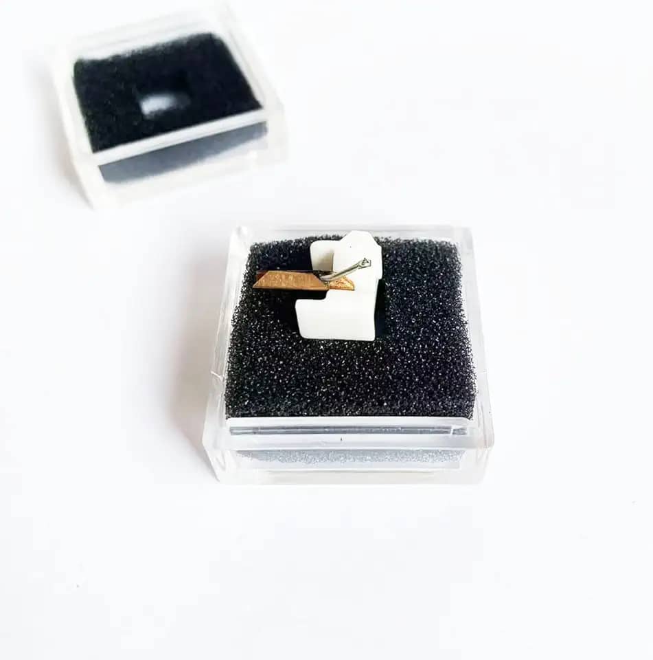 Generic Agulha Stylus de substituição de cartucho para toca-discos de vinil Shure M44-7 M44G M55E M98 M99A LP Acessórios para toca-discos de vinil