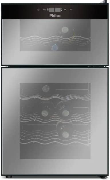 Adega Philco 69L PAD24DZ Display Digital 24 Garrafas Bivolt