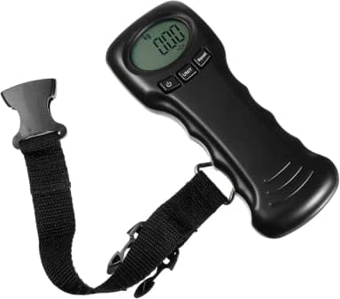 Balança De Bagagem De Pesca Kit De Pesca Balança Portátil Pequeno Digital Balan?a De Peso De Bagagem Portátil Balança Pesca Viagem Escala De Gancho Plástico Cristal Líquido