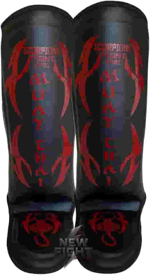 Caneleira Muay Thai Luta Kickboxing boxe Protetor De Canela Sparring Treino Conforto Combate